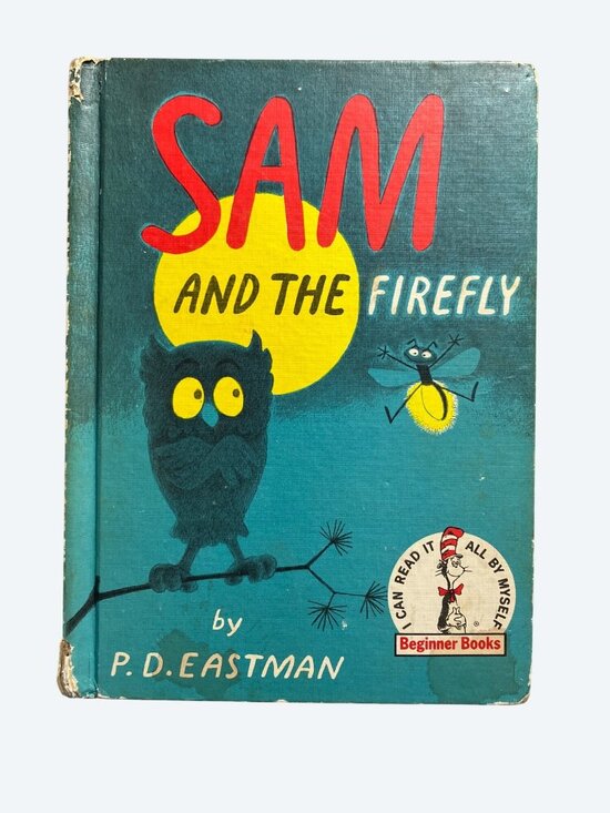 Beginner Books Other - Sam And The Firefly P.D. Eastman 1958 Beginner Books Hardcover Book Club Edition